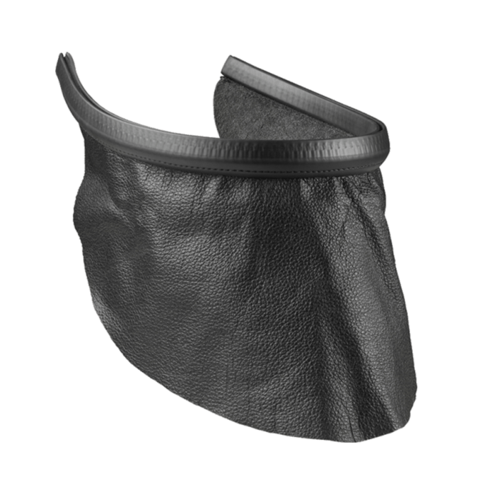 Leather Chest Protector (Black), suitable for all Panoramaxx Series, Sphere Series, Liteflip Series and Y Series welding helmets.