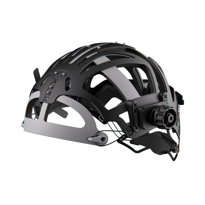 The iSOFT® Headgear with adjustable black knobs, suitable for all Panoramaxx Series, Sphere Series, Liteflip Series and Y Series helmets.