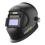 Optrel Liteflip Autopilot Welding Helmet with Optrel logo on the forehead and Liteflip logo on the side.