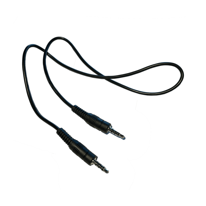 Cable Replacement (black), suitable for Swiss Air Respirator Control Panel.