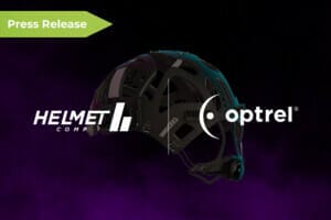 Helmet Comp - press release image for Optrel Bog: Initial Market Feedback on Optrel-iSOFT Headgear System.